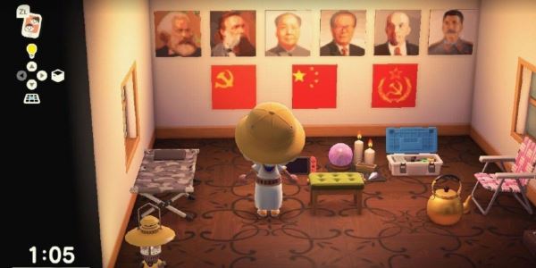 Сталин, Ленин и Мао Цзэдун: Китайцы украшают дома в Animal Crossing: New Horizons портретами коммунистических лидеров