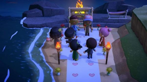 Пара провела свадьбу в Animal Crossing. Реальное торжество пришлось отменить из-за пандемии